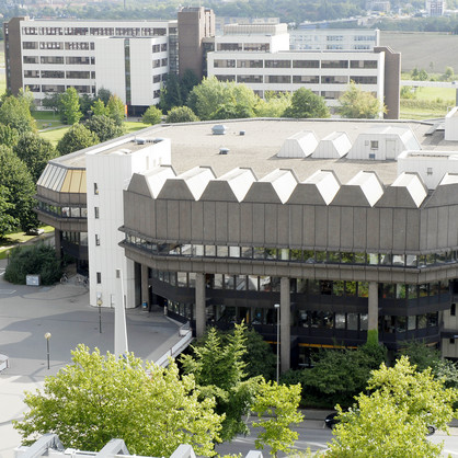 View on the Central Library from above